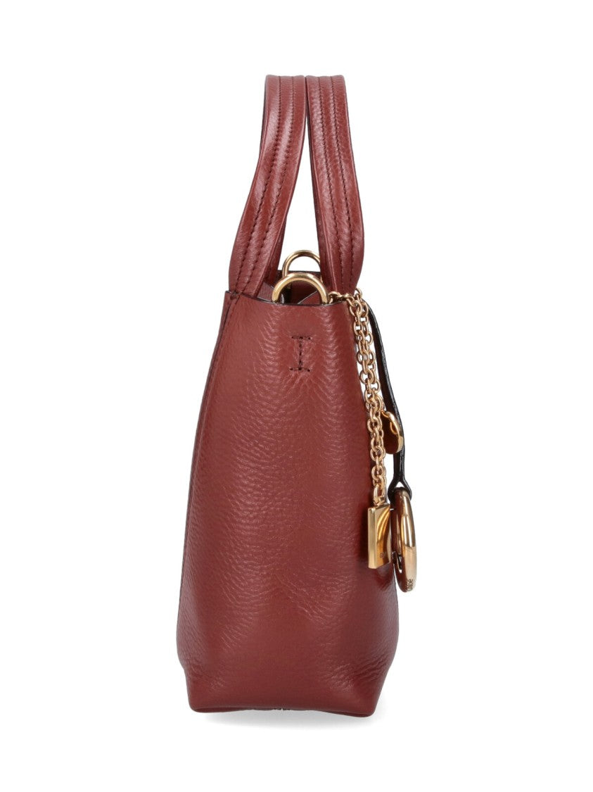 Chloé Structured Handbag With Gold-Tone Hardware