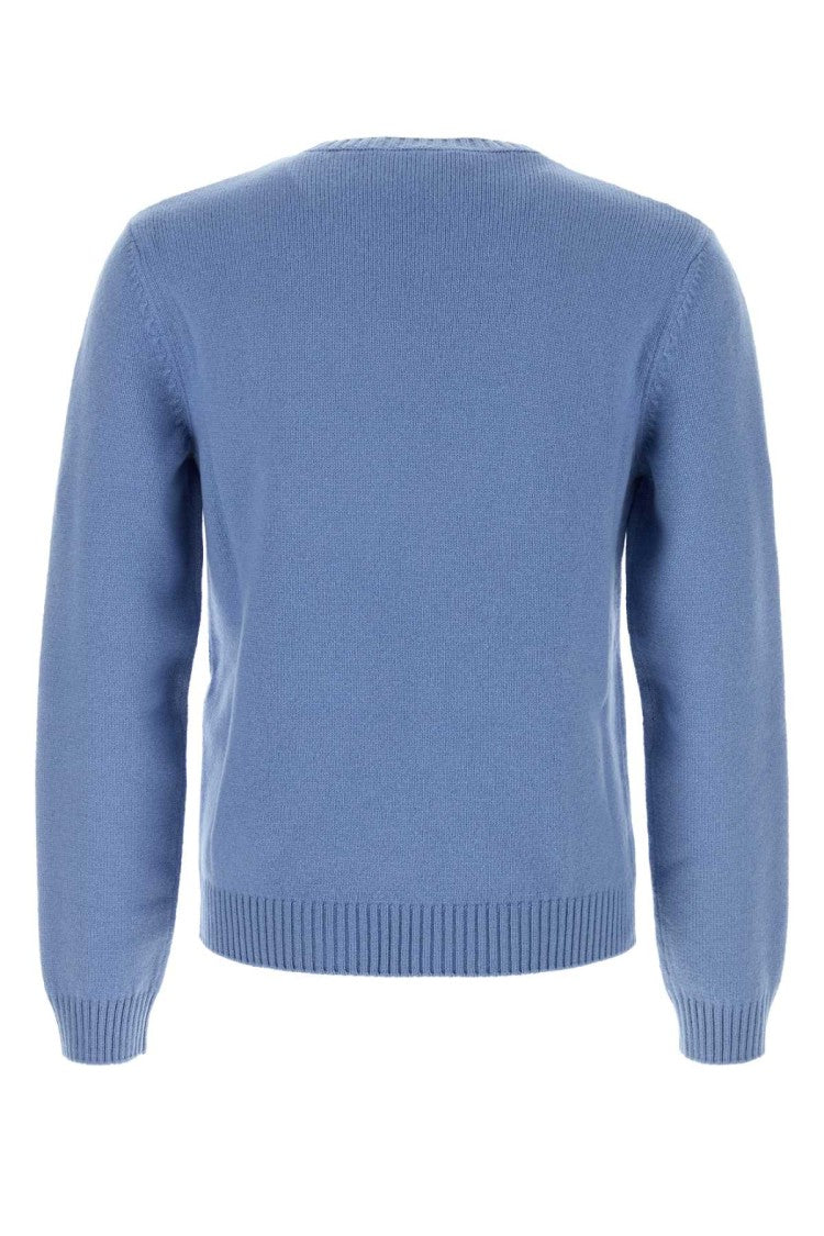 Gucci Light-Blue Wool Sweater