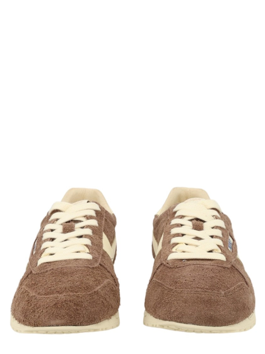Autry Windspin Low Suede Leather Low-Top Sneakers