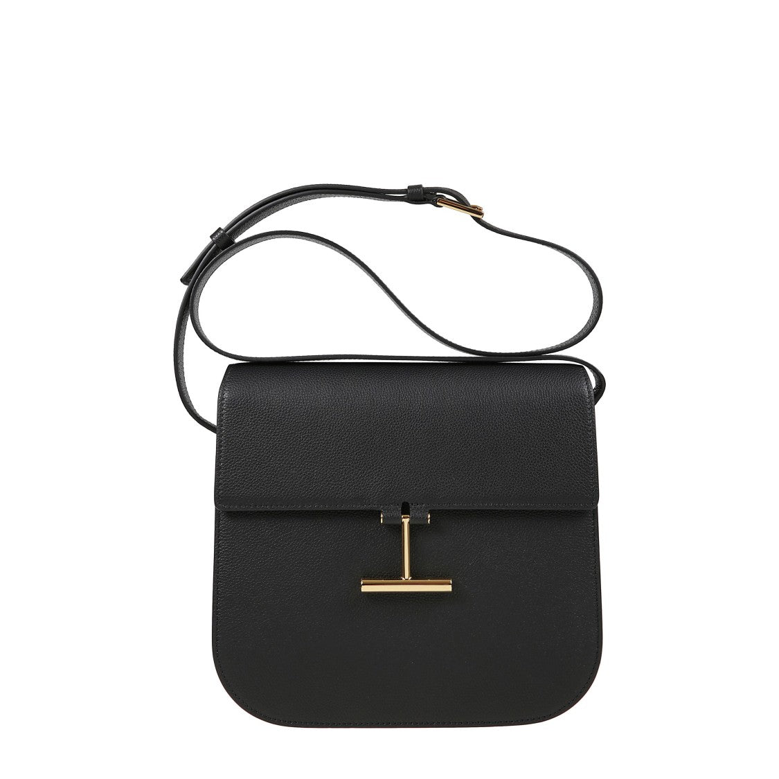 Tom Ford Gold Logo-Plated Shoulder Bag