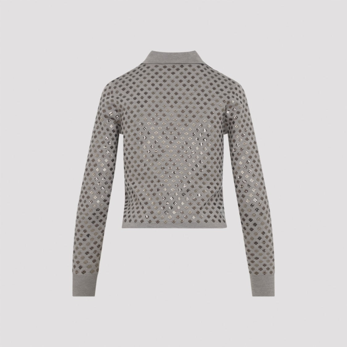 Max Mara Virgin Wool Long-Sleeve Shirt