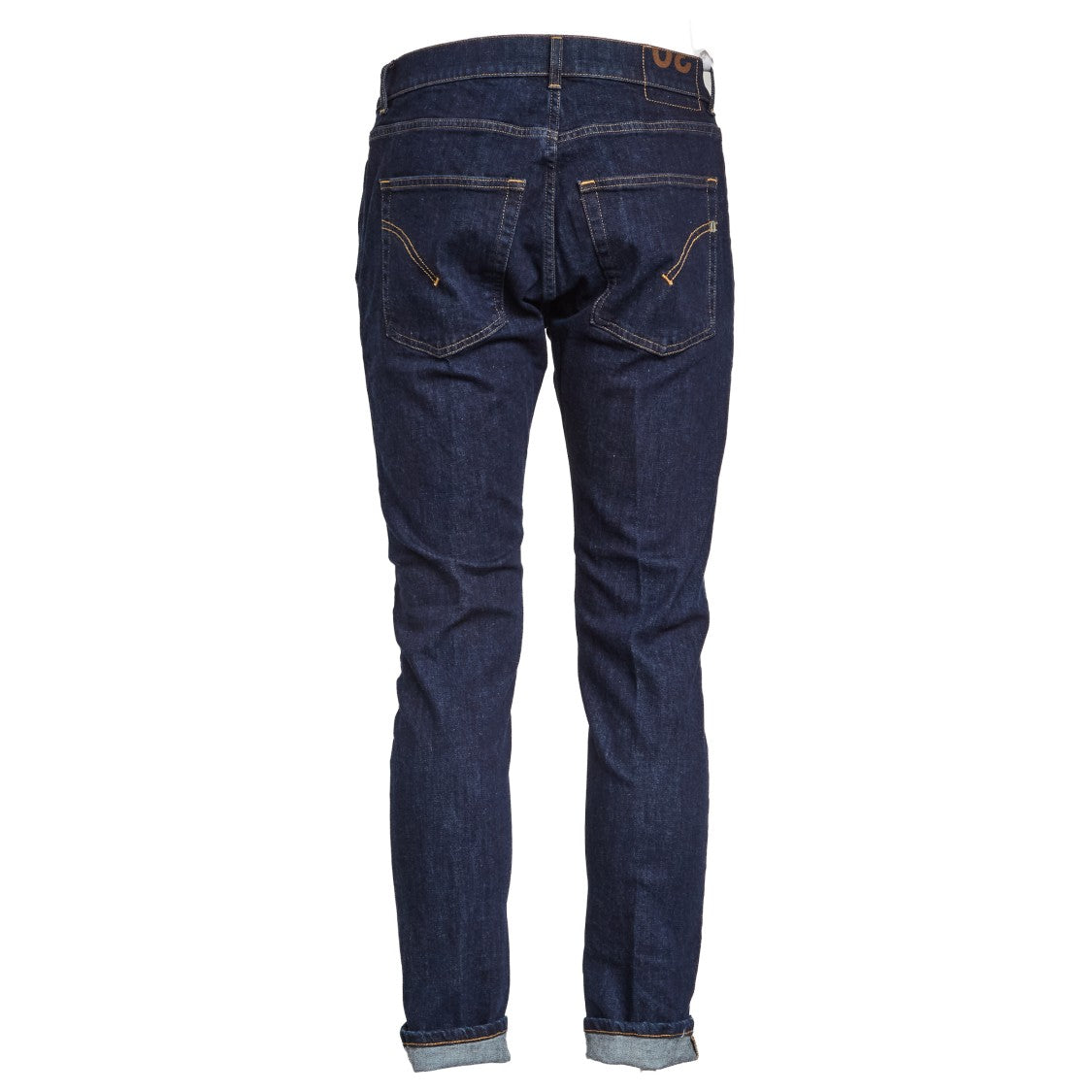 Dondup Carrot Fit Denim Jeans With Contrast Stitching