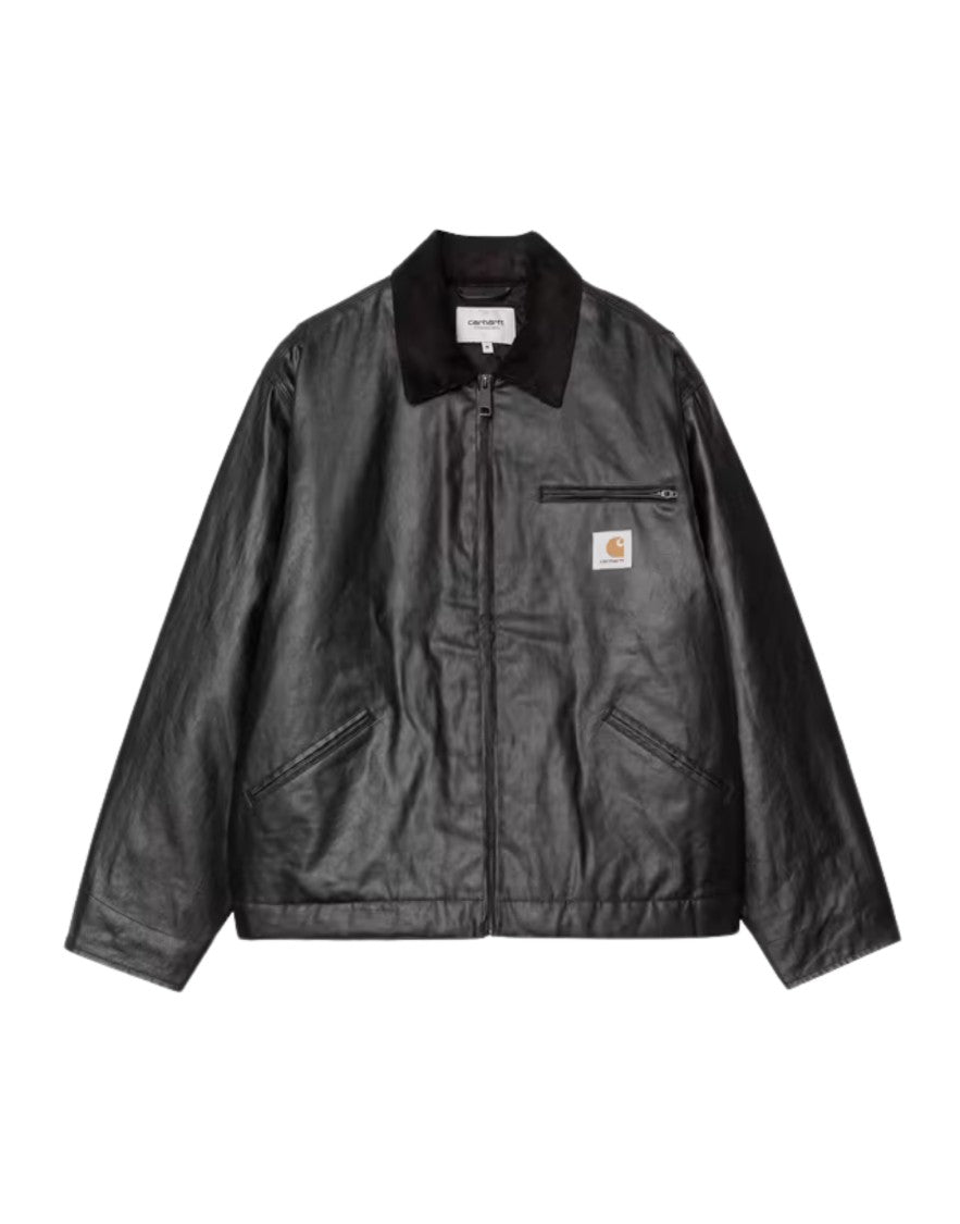 Carhartt Wip Black Og Dean Heavyweight Canvas Quilted Jacket