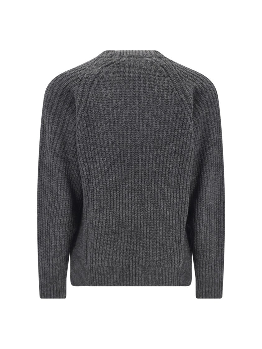 Carhartt Wip Grey Firth Knit Crewneck Sweater