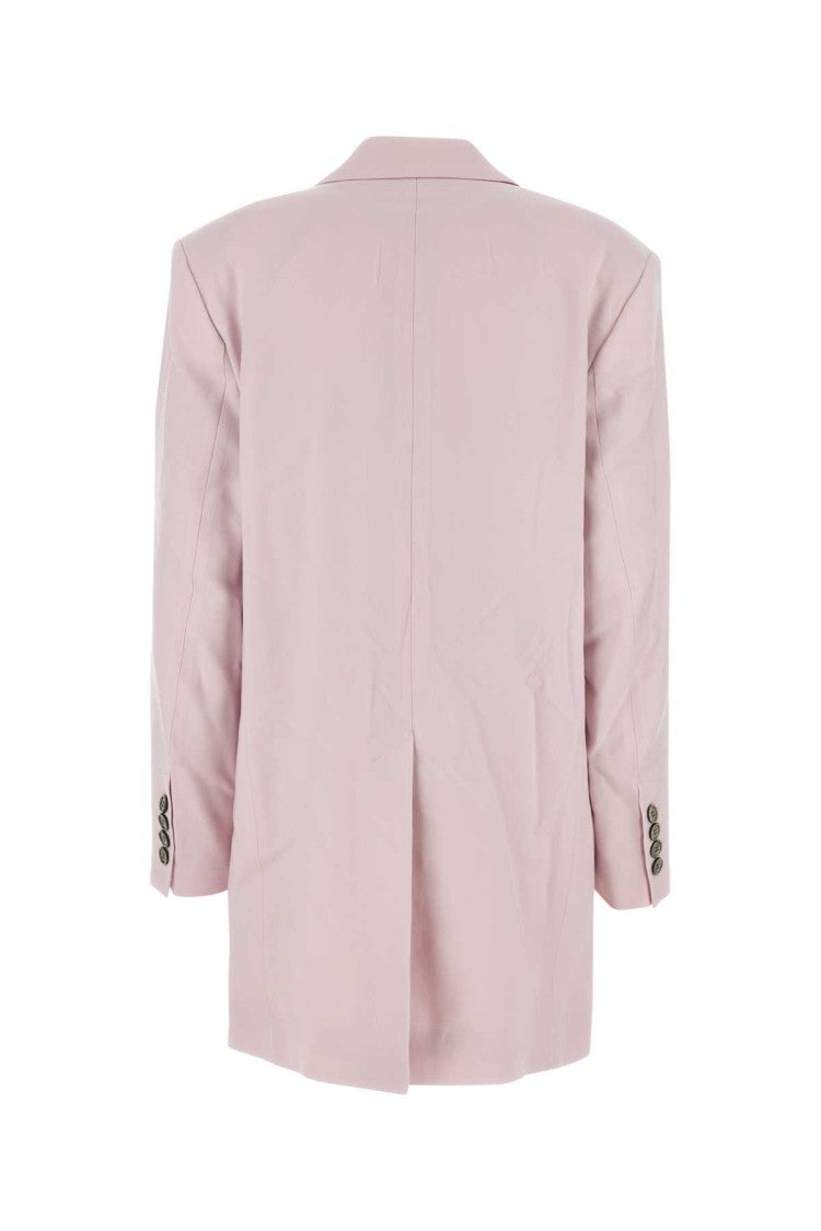 Ami Light Pink Wool Oversize Blazer