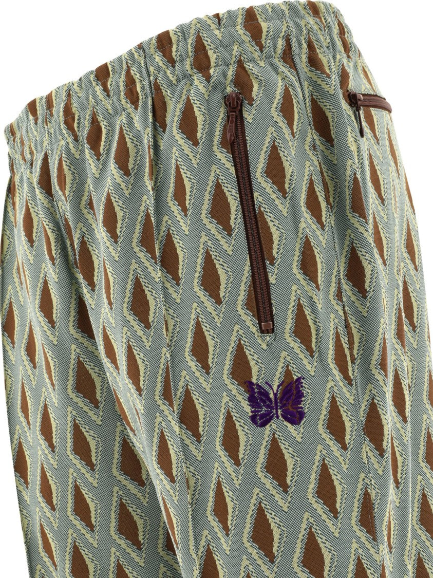 Needles Geometric Pattern Track Trousers