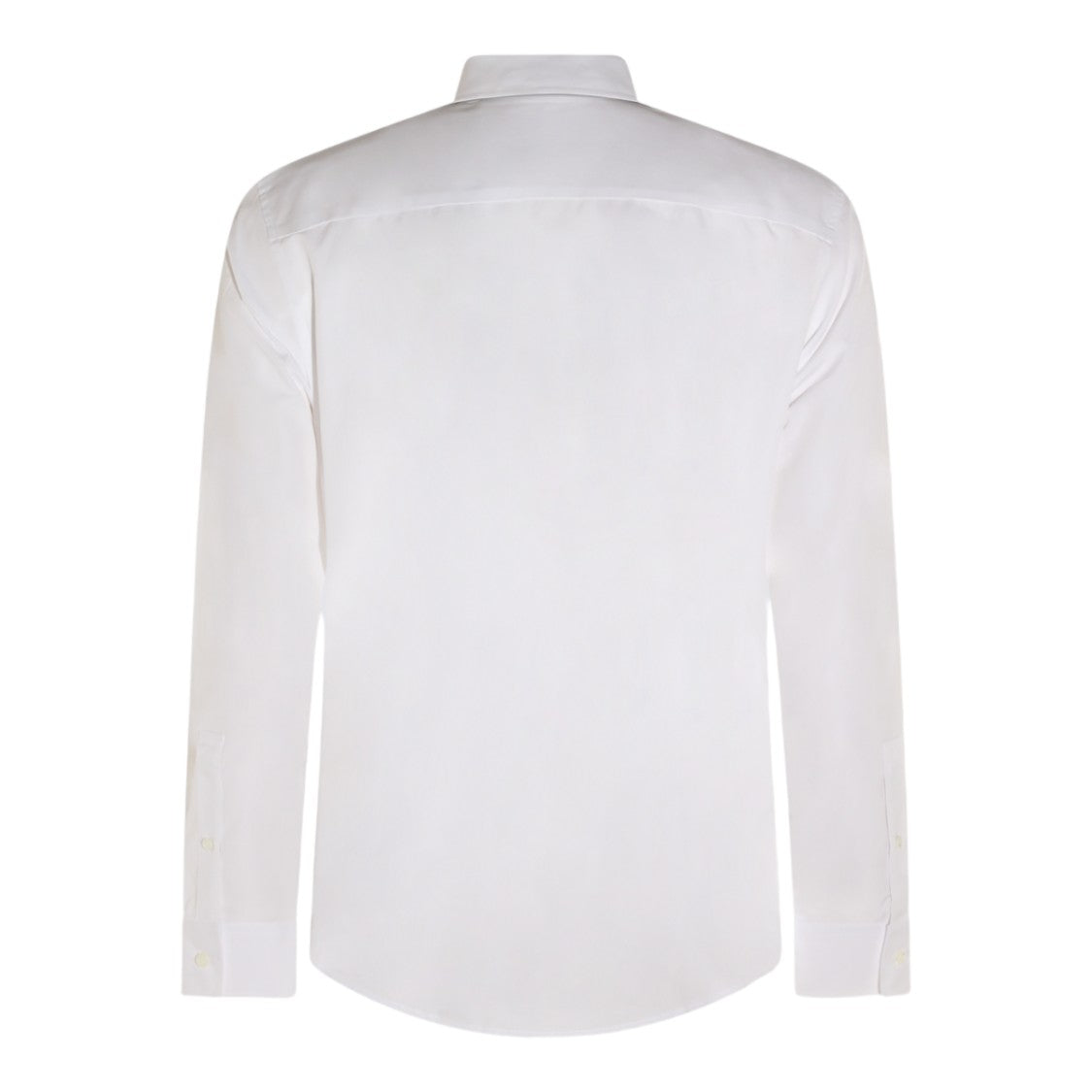 Burberry Crisp White Long-Sleeve Cotton Shirt