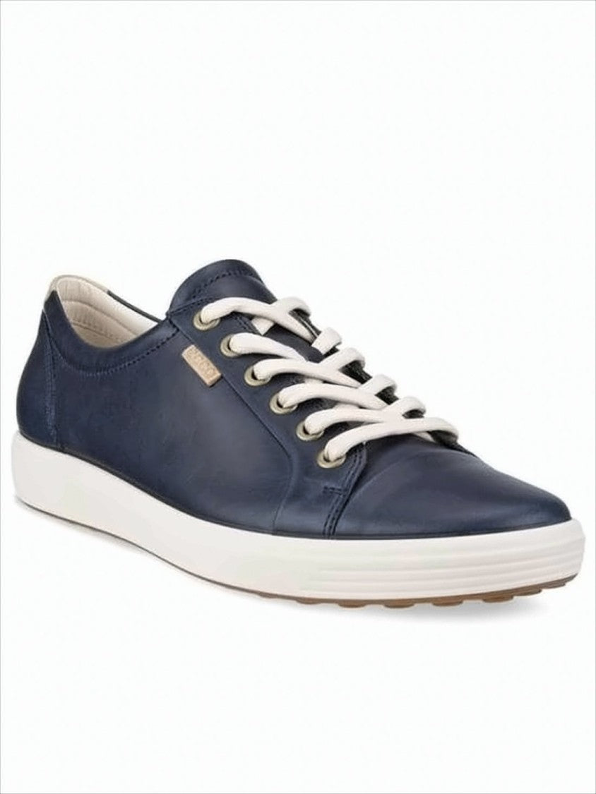 Ecco Low-Top Sneakers With Smooth Leather Upper