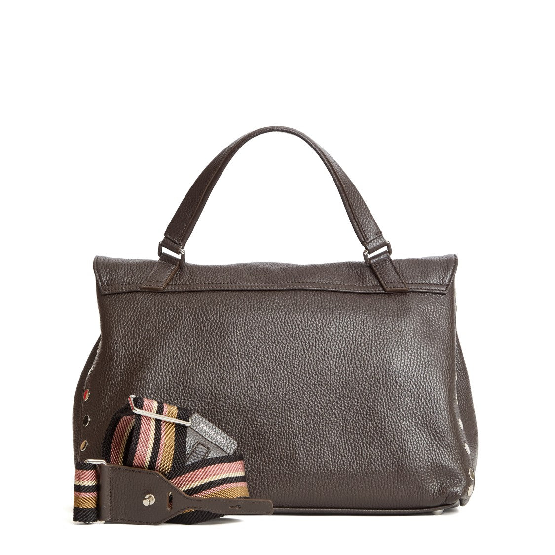Zanellato Medium Structured Shoulder Bag With Turn-Lock Closure