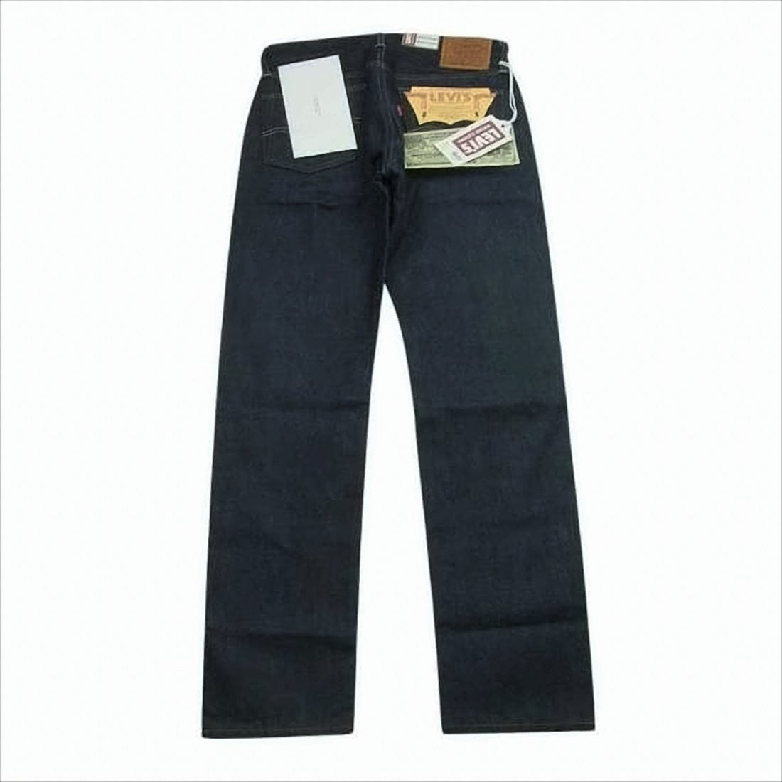 Levi's Straight-Leg Denim Pants With Five-Pocket Design And Indigo Wash