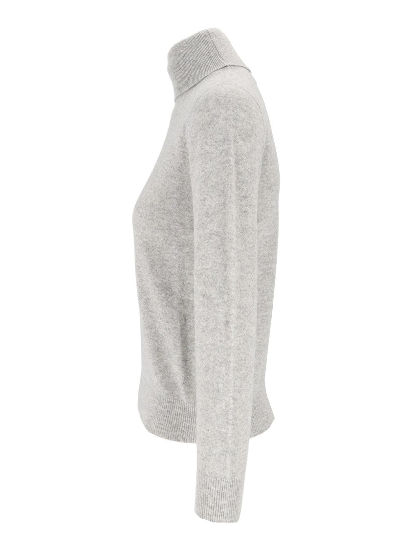 Kangra Cashmere Seamless Rollneck Fleece Turtleneck Sweater
