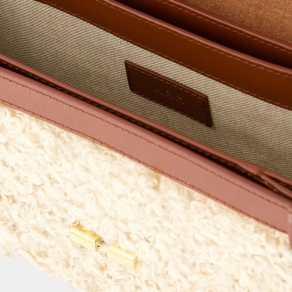 A.P.C. Grace Small Crossbody - Synthetic - Hazelnut