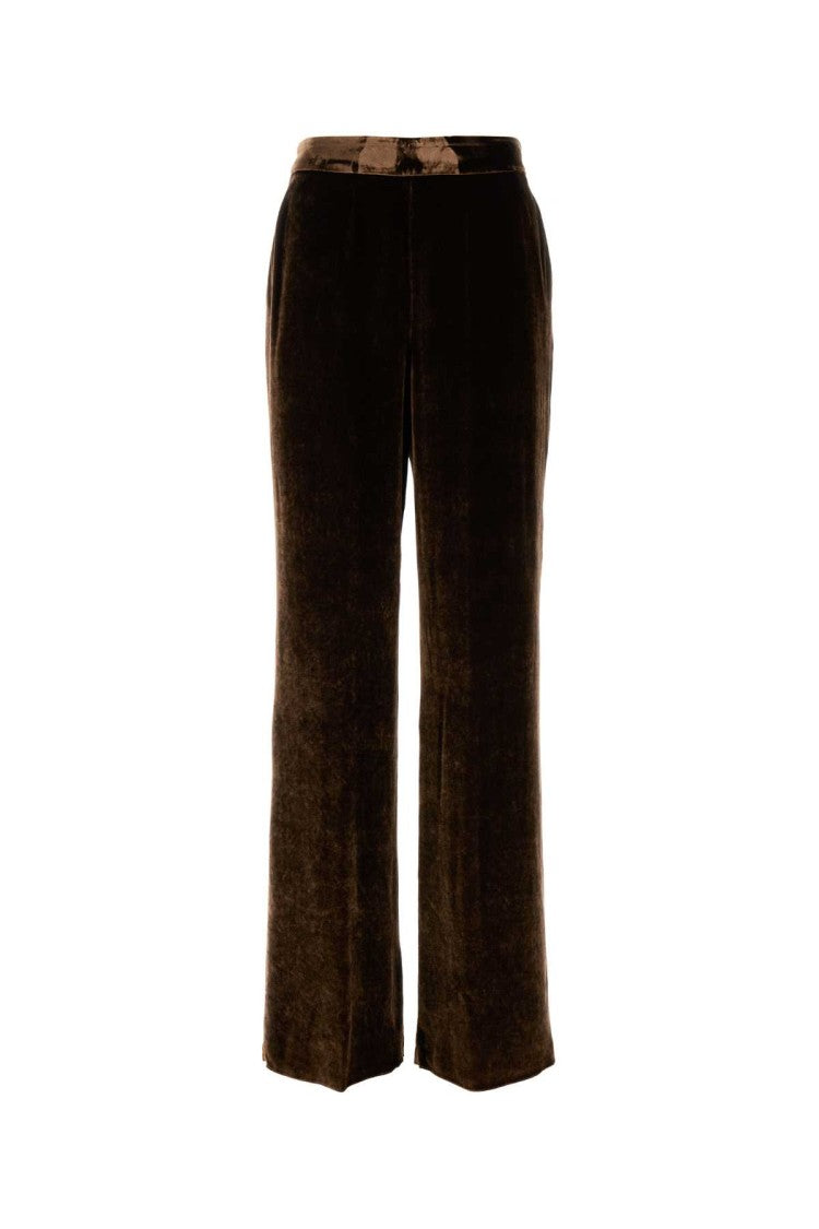 Etro Brown Velvet Pant