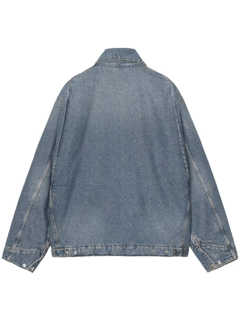 Carhartt Wip Denim Jacket With Classic Collar