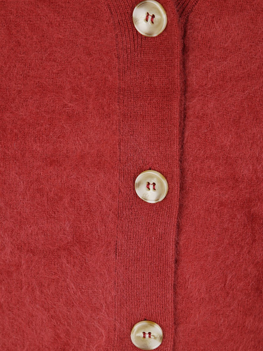 Absolut Cashmere Plush Cashmere Cardigan With Button Closure