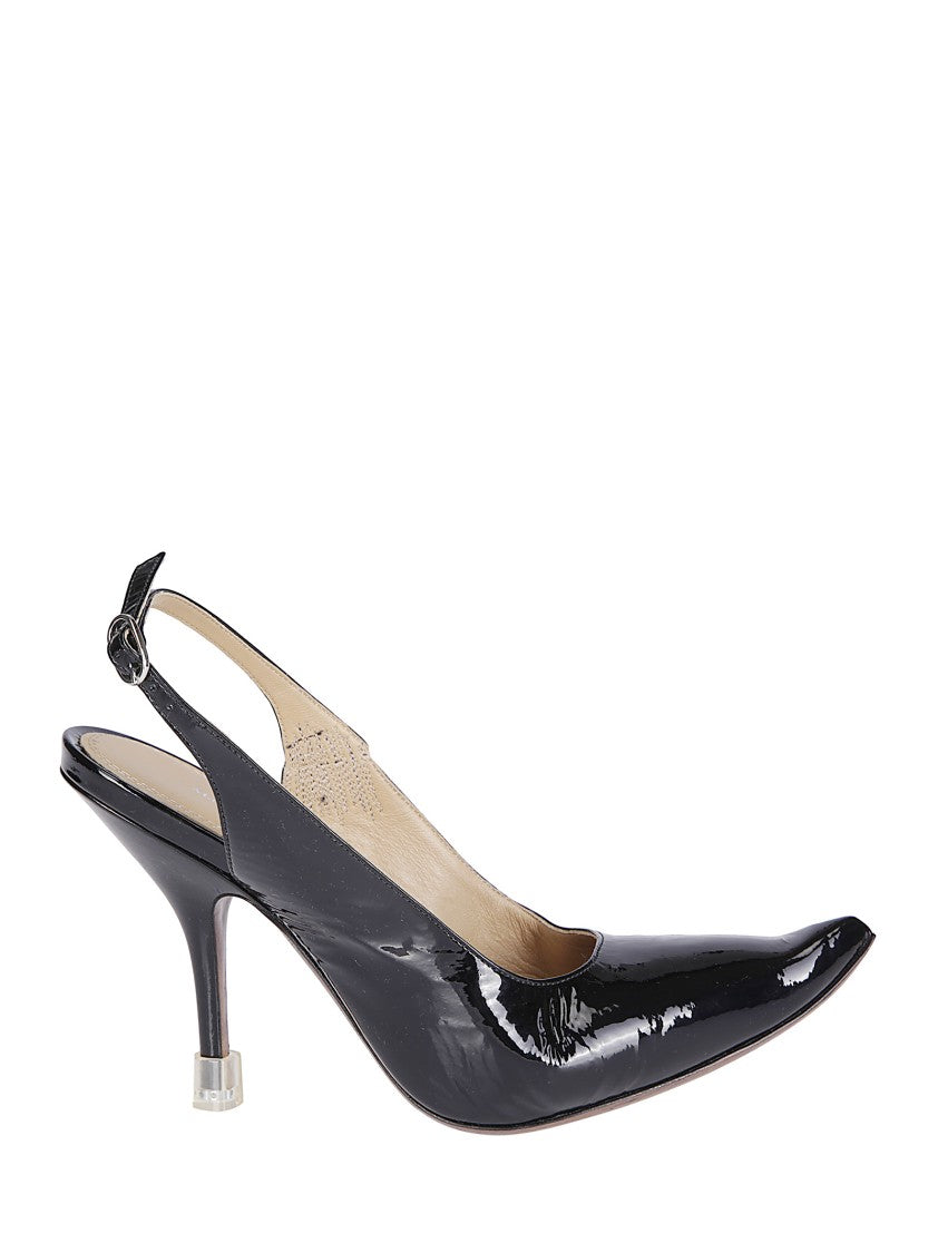 Maison Margiela Love To Death Patent Leather Slingback