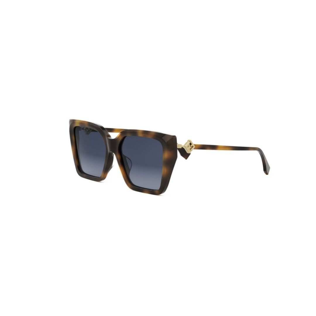 Fendi Fe40161i Bold Oversized Square Sunglasses