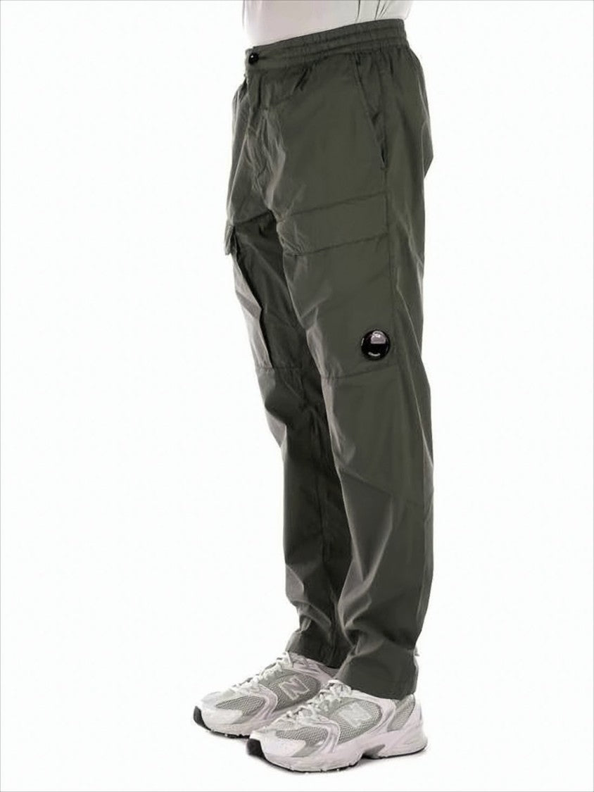 C.P. Company Utility-Inspired Straight Pants With Flap Pockets