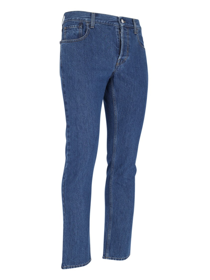 Gucci Medium-Rise Blue Jeans