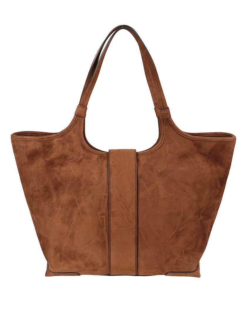 Roger Vivier Structured Goat Leather Handbag