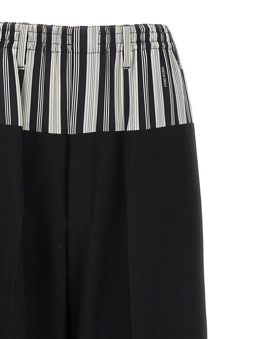 Fendi Basque Trompe L'oeil Pants