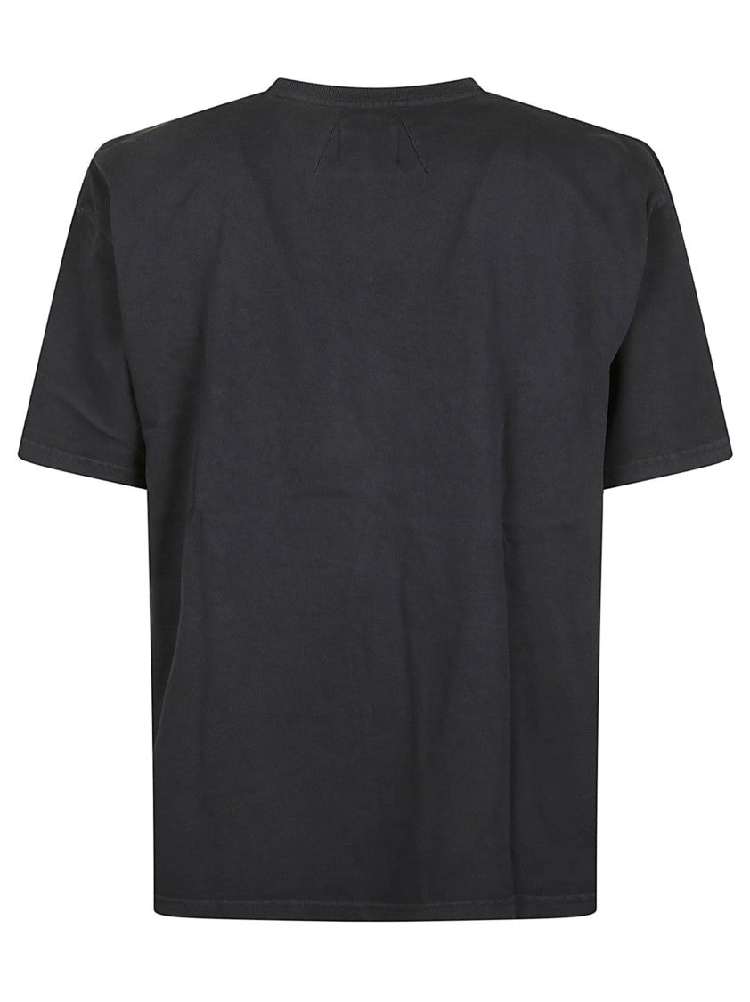 Rhude Black Pit Stop Cotton T-Shirt