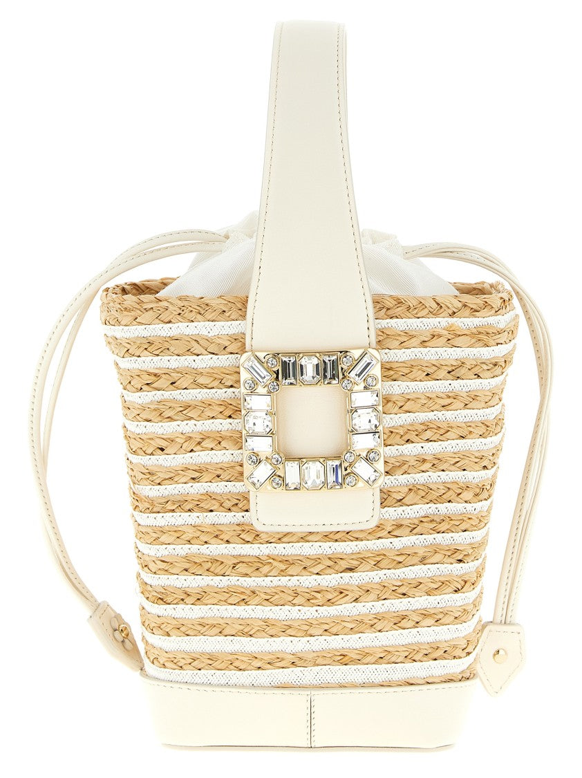 Roger Vivier 'Viv' Skate' Mini Bucket Bag