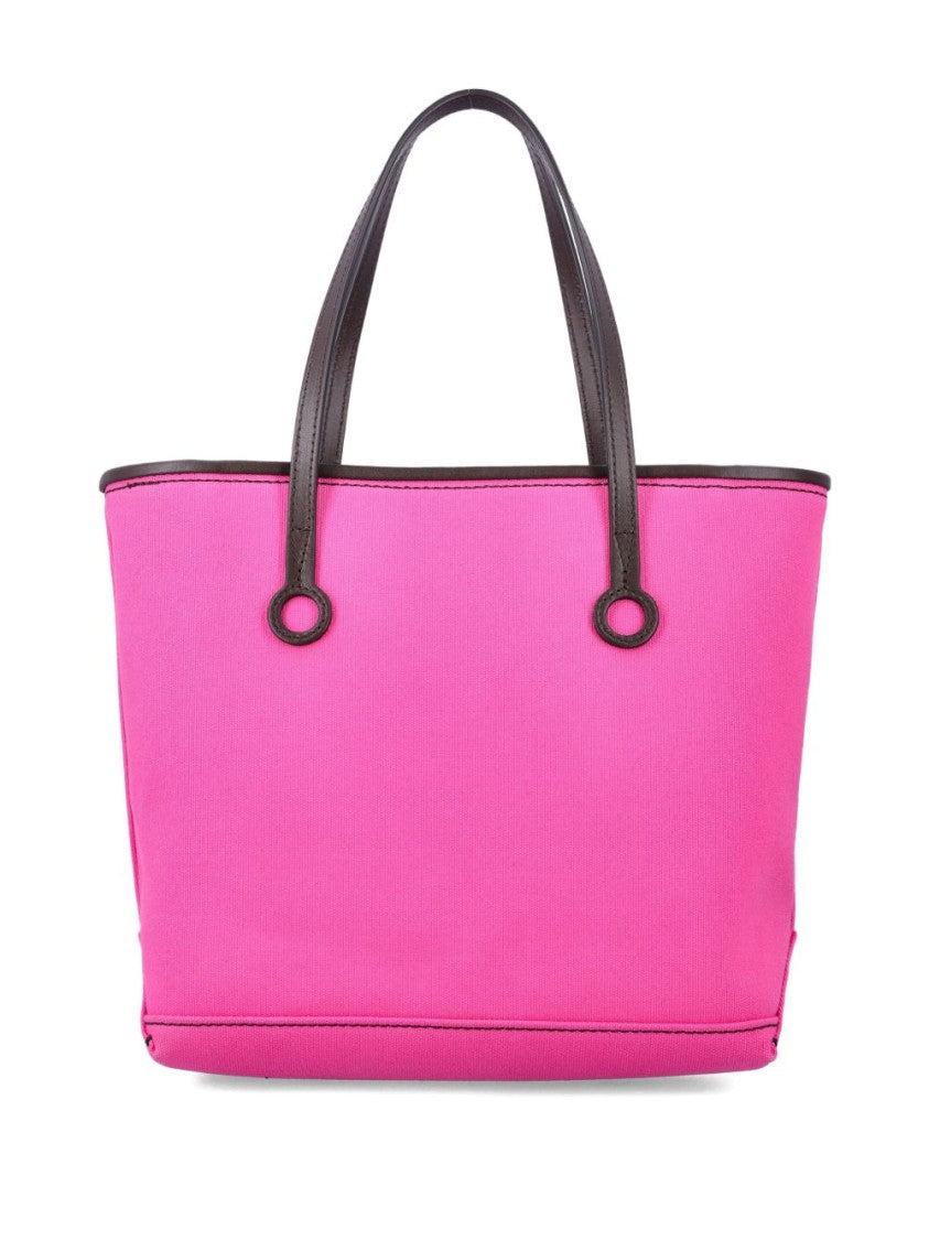 J. W. Anderson Structured Cotton Tote Bag With Contrasting Handles