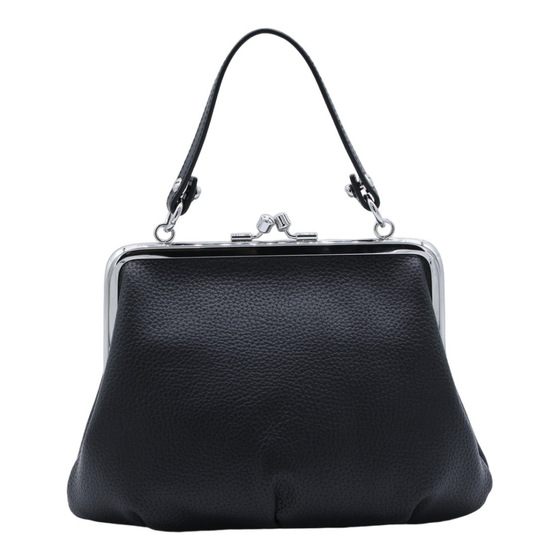 Vivienne Westwood Structured Handbag With Pebbled Texture
