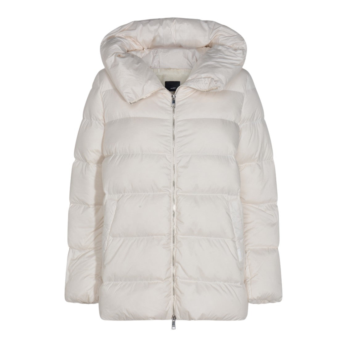 Add Puffer Coat With Horizontal Quilting