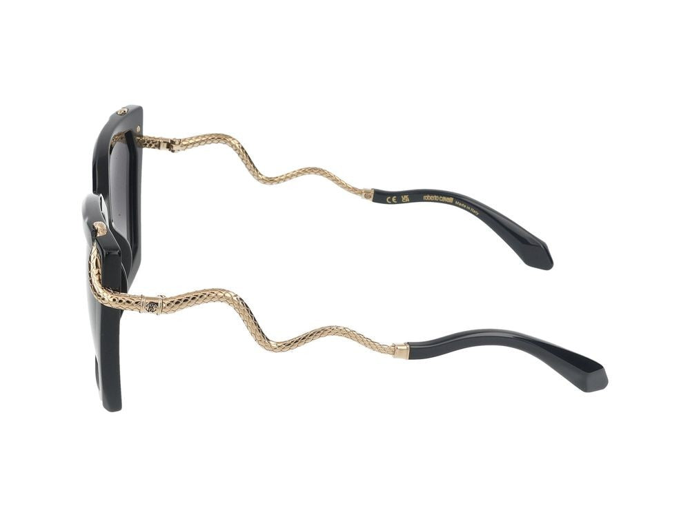 Roberto Cavalli Sunglasses Src034m 0700 Black 56/21/140