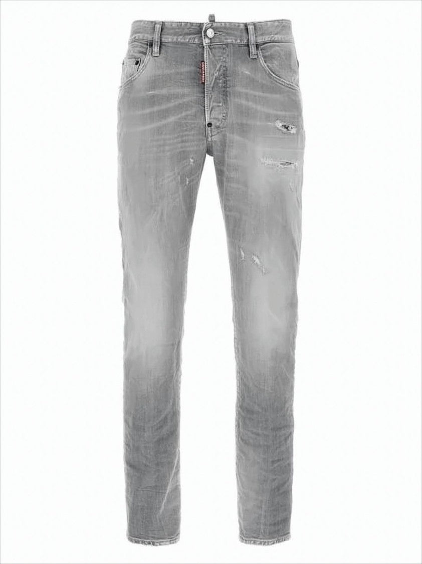 Dsquared2 Slim Fit Distressed Denim Pants