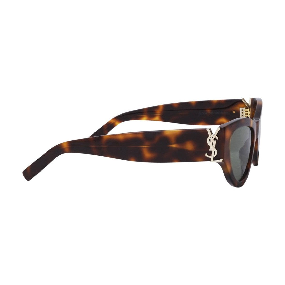 Saint Laurent Havana Sl M94 Monogram Cat-Eye Celluloid Sunglasses