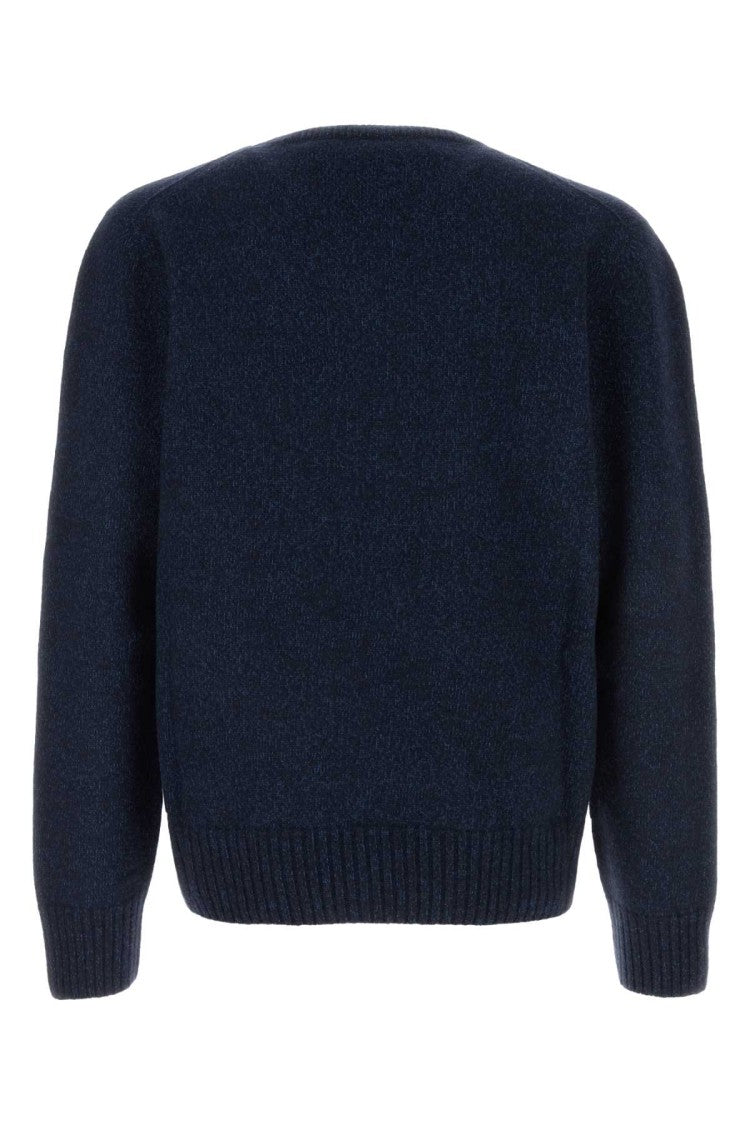 Alexander Mcqueen Melange Wool Blend Sweater
