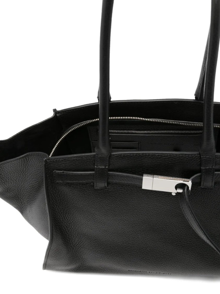 Benedetta Bruzziches Structured Detachable Shoulder Strap Minimalist Handbag