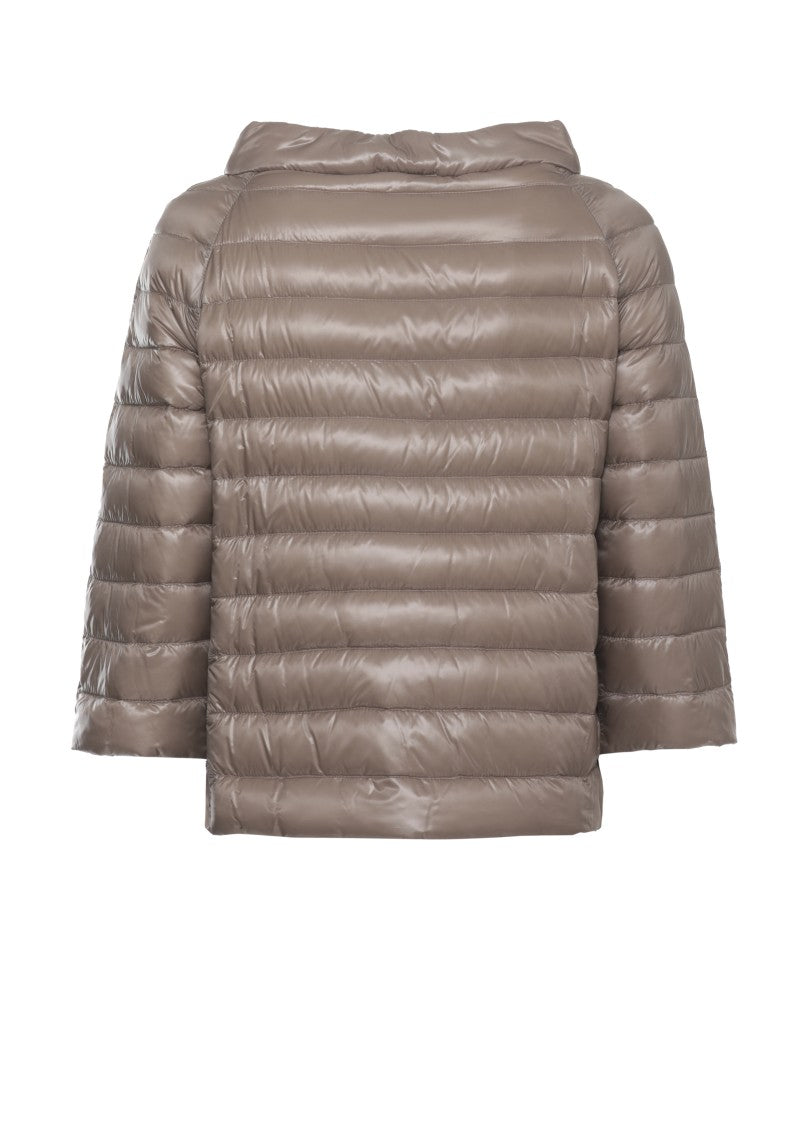 Herno Beige Reversible Quilted Down Jacket