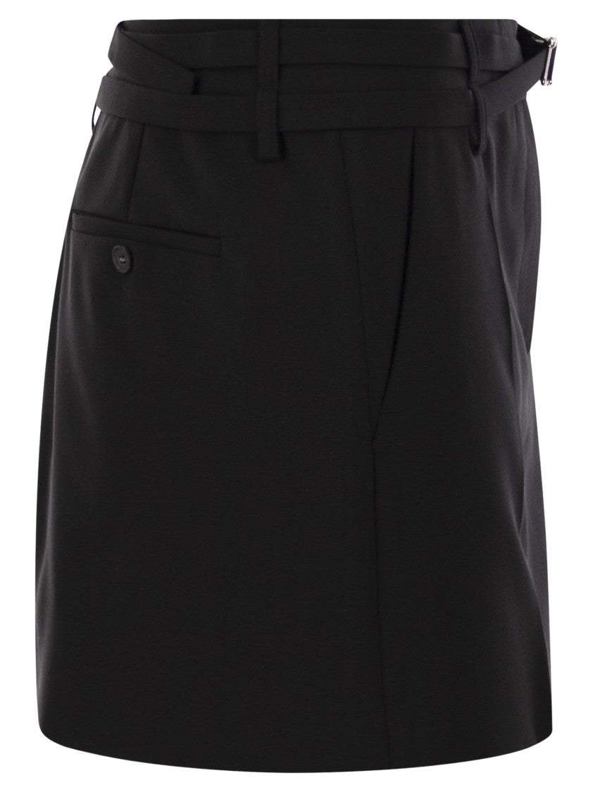 Sportmax Fify - Mini Skirt With Belt
