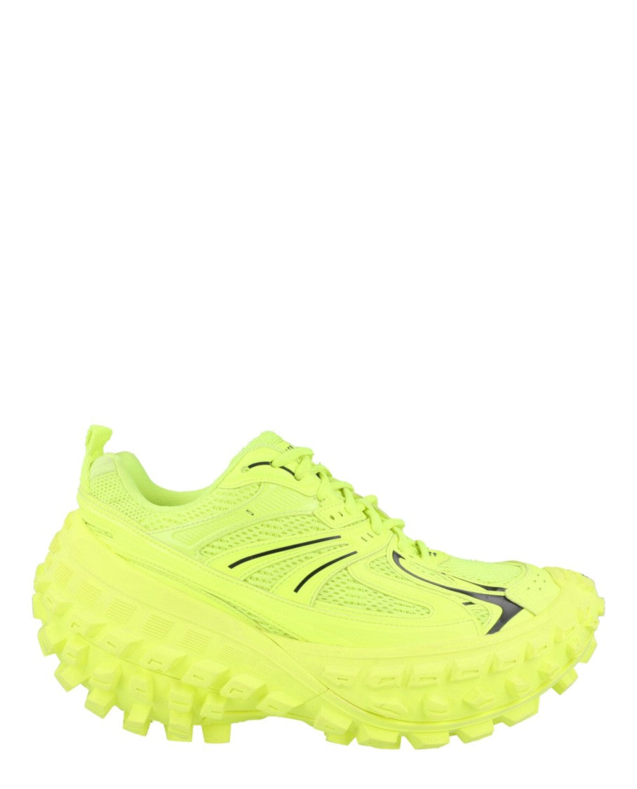 Balenciaga Chunky Low-Top Sneakers With Tire-Tread Outsole And Debossed Logo
