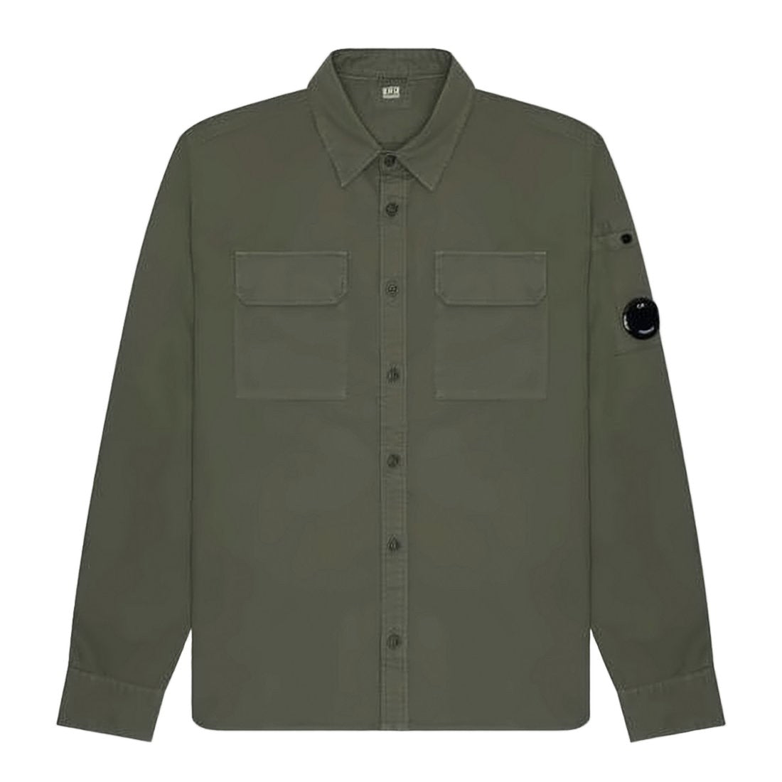 C.P. Company Long-Sleeve Casual Shirt With Structured Collar
