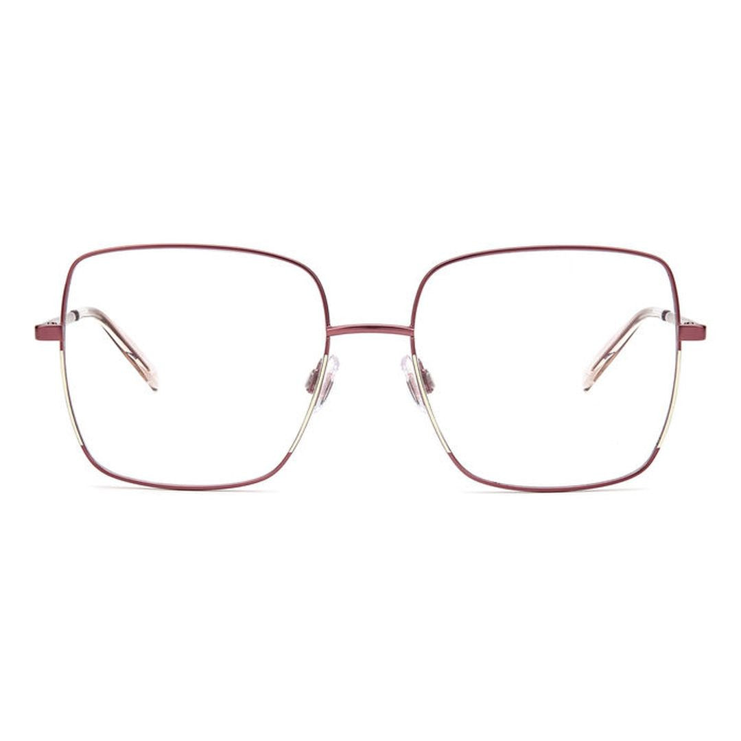 M Missoni Mmi 0021 Square Steel Frame Eyeglasses With Adjustable Nose Pads