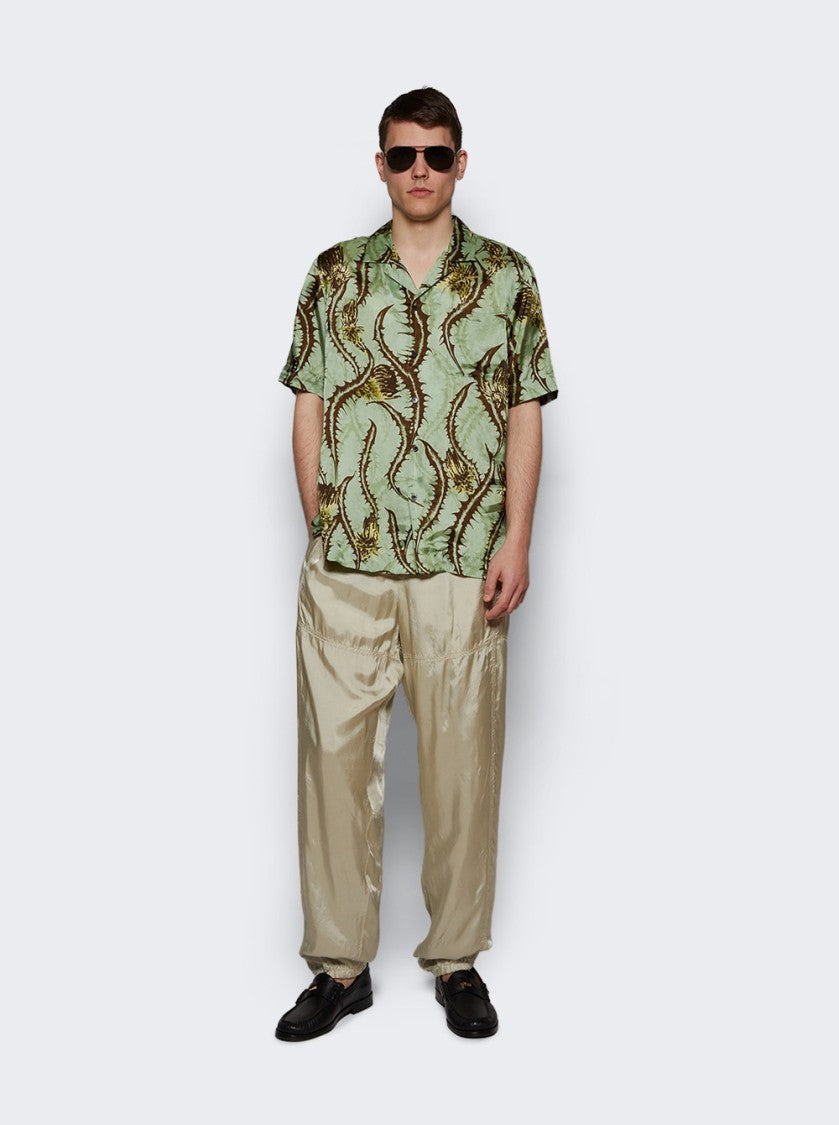 Dries Van Noten Parachute Pants - Cement