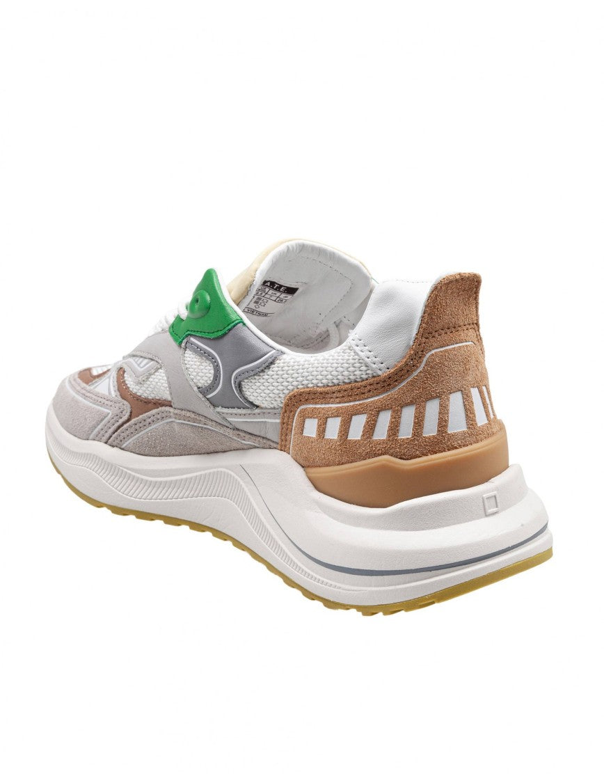 D.A.T.E Fuga Sneakers In Fabric And Suede