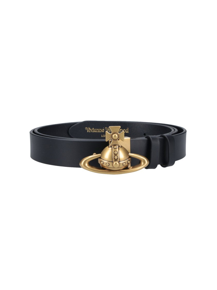 Vivienne Westwood "Orb" Belt – Black