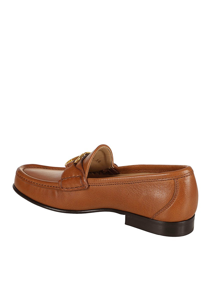 Valentino Garavani Buffalo Leather Loafers