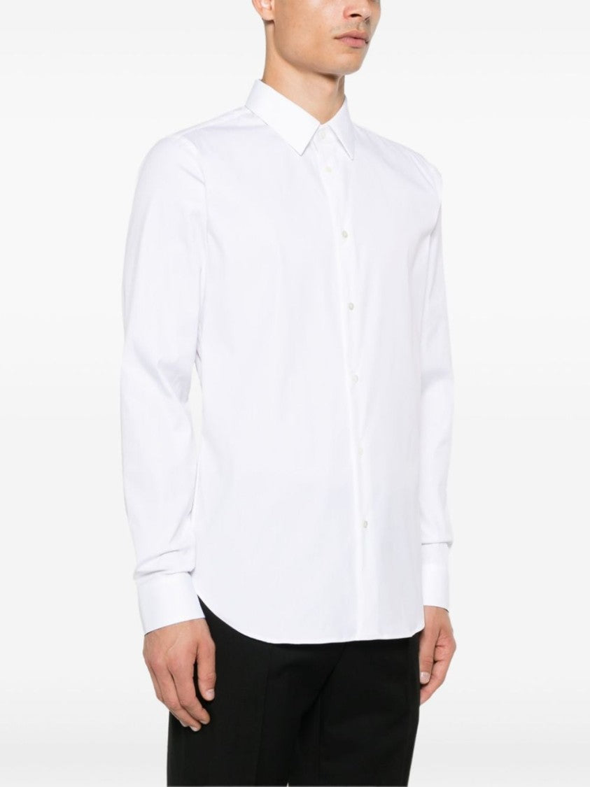 Gucci Poplin Shirt With Classic Collar