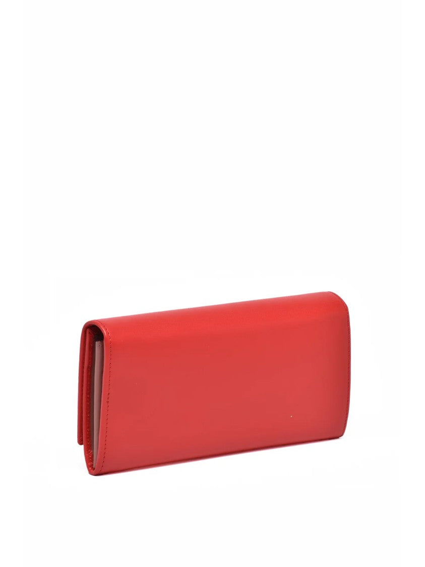 A. G. Spalding & Bros. Red Compact Zip Polyester Wallet