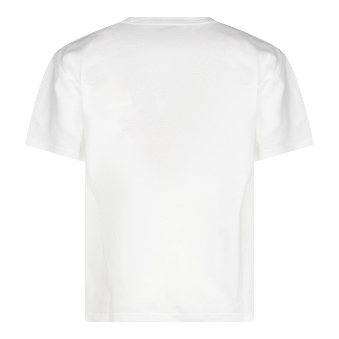 Valentino White Cotton Crew Neck T-Shirt