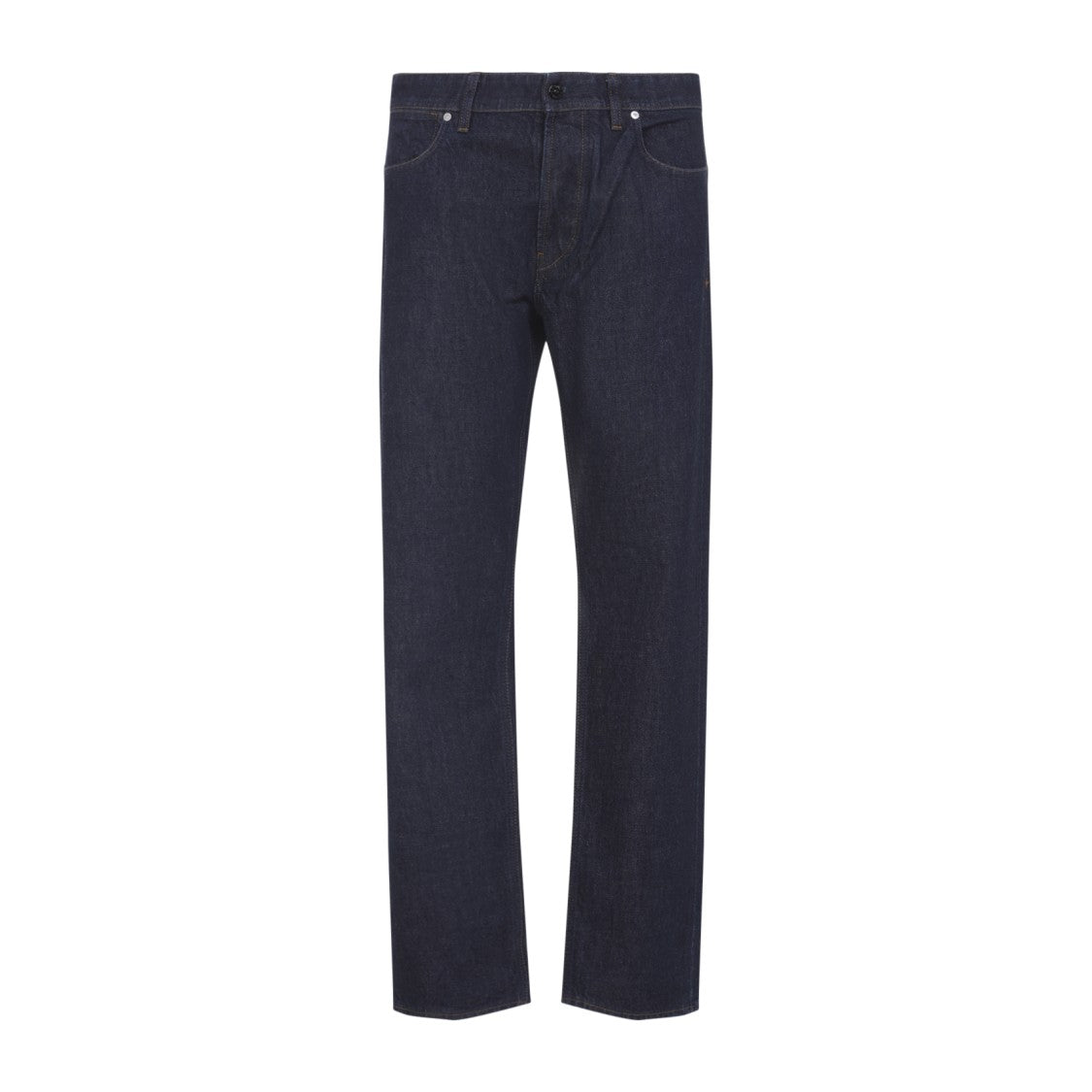 Stone Island Straight Blue Denim Jeans With Classic 5-Pocket Design