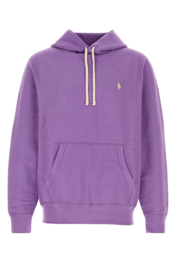 Polo Ralph Lauren Purple Cotton Blend Sweatshirt