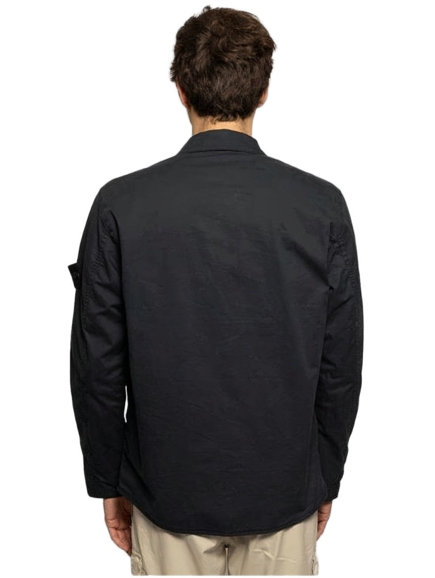 Stone Island Minimalist Long-Sleeve Stone Island Shirt